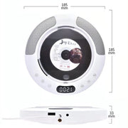 Kecag KC-607 Lettore CD Bluetooth da parete bianco
