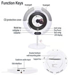 Kecag KC-607 Lettore CD Bluetooth da parete bianco