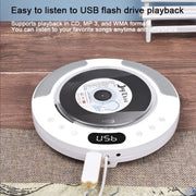 Kecag KC-607 Lettore CD Bluetooth da parete bianco