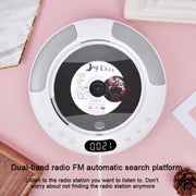 Kecag KC-607 Lettore CD Bluetooth da parete bianco