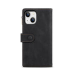 Custodia portafoglio in pelle con retro RFID per iPhone 14