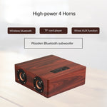 Altoparlante Bluetooth wireless in legno Q5 Home 4x3W