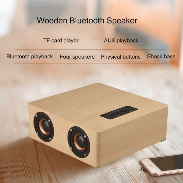 Altoparlante Bluetooth wireless in legno Q5 Home 4x3W