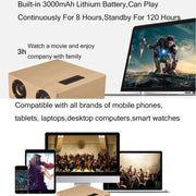 Q5 Home Computer TV Altoparlante Bluetooth wireless in legno
