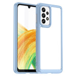 Custodia per telefono in acrilico + TPU serie colorata, For Samsung Galaxy A33 5G, For Samsung Galaxy A73 5G