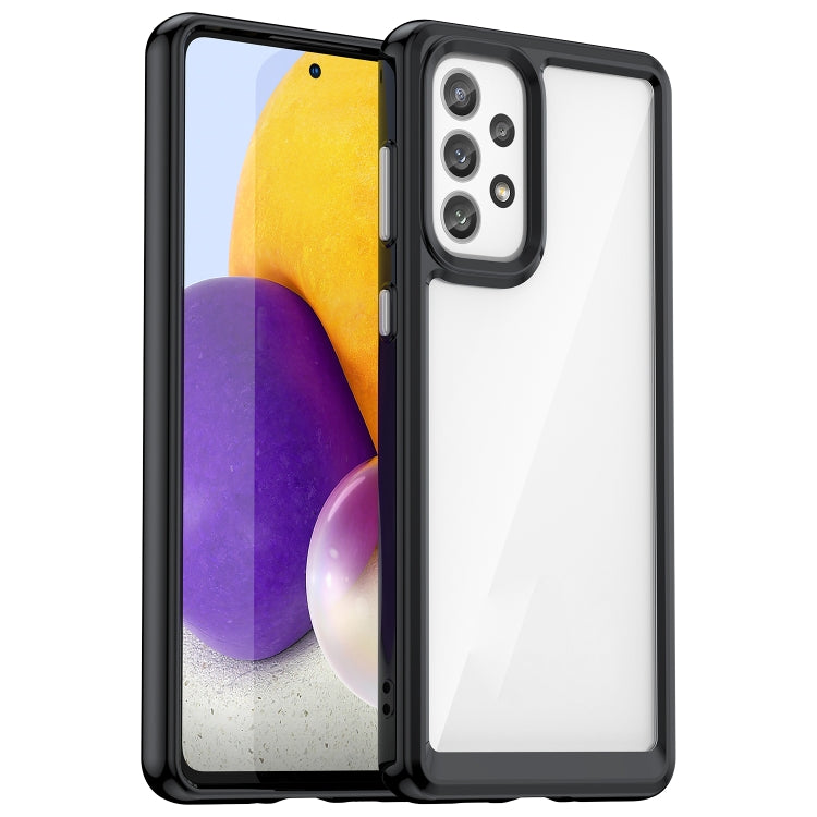 Custodia per telefono in acrilico + TPU serie colorata, For Samsung Galaxy A33 5G, For Samsung Galaxy A73 5G