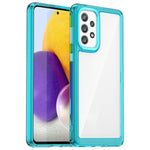 Custodia per telefono in acrilico + TPU serie colorata, For Samsung Galaxy A33 5G, For Samsung Galaxy A73 5G