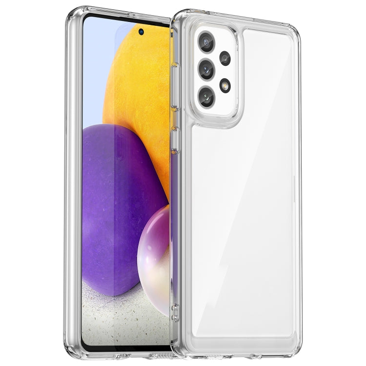 Custodia per telefono in acrilico + TPU serie colorata, For Samsung Galaxy A33 5G, For Samsung Galaxy A73 5G
