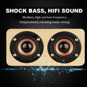 Altoparlante Bluetooth wireless in legno di fascia alta W5, W5+