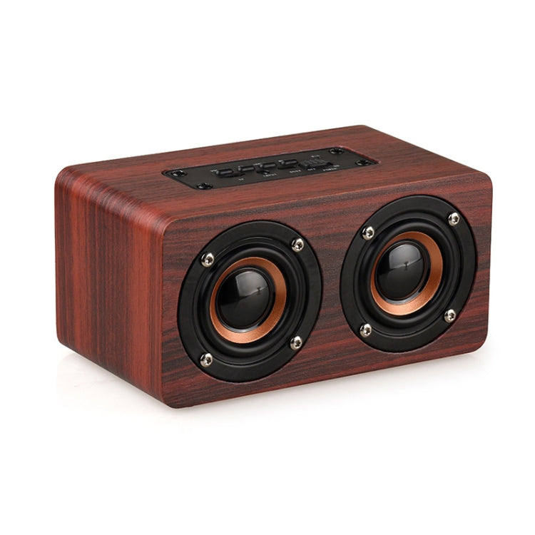 Altoparlante Bluetooth wireless in legno W5 con batteria