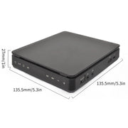Kecag KC-708 Lettore CD portatile nero con doppia cuffia