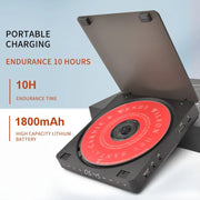 Kecag KC-708 Lettore CD portatile nero con doppia cuffia
