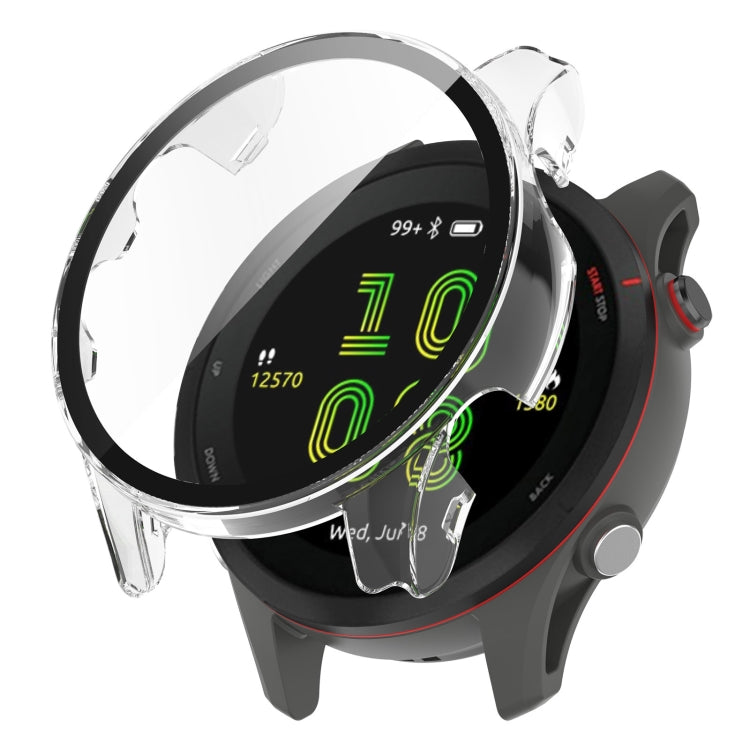 Cassa dell'orologio per tutto il corpo in pellicola temperata per PC, For Garmin Forerunner 255, For Garmin Forerunner 255S, For Garmin Forerunner 955
