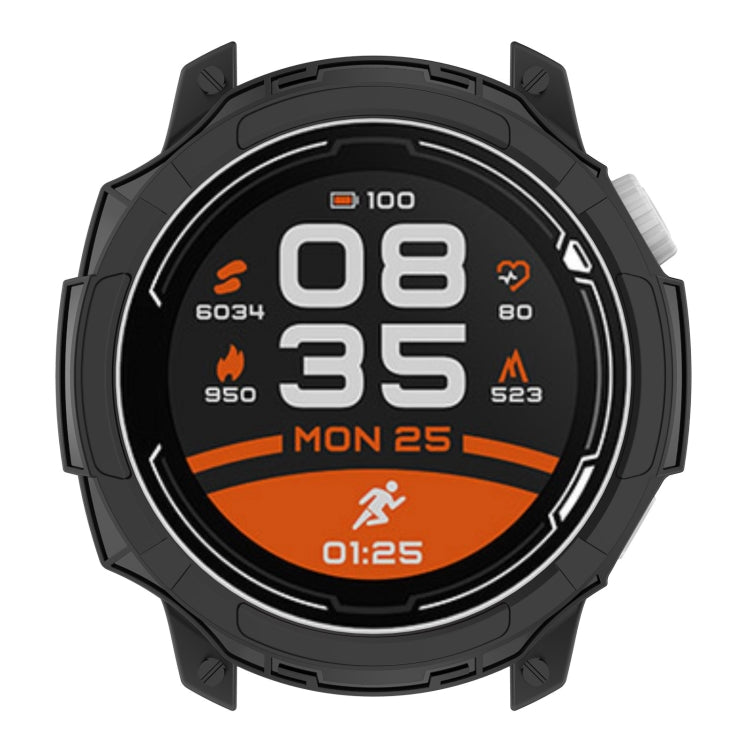 Cassa dell'orologio TPU Armor Hollow, For COROS Pace 2