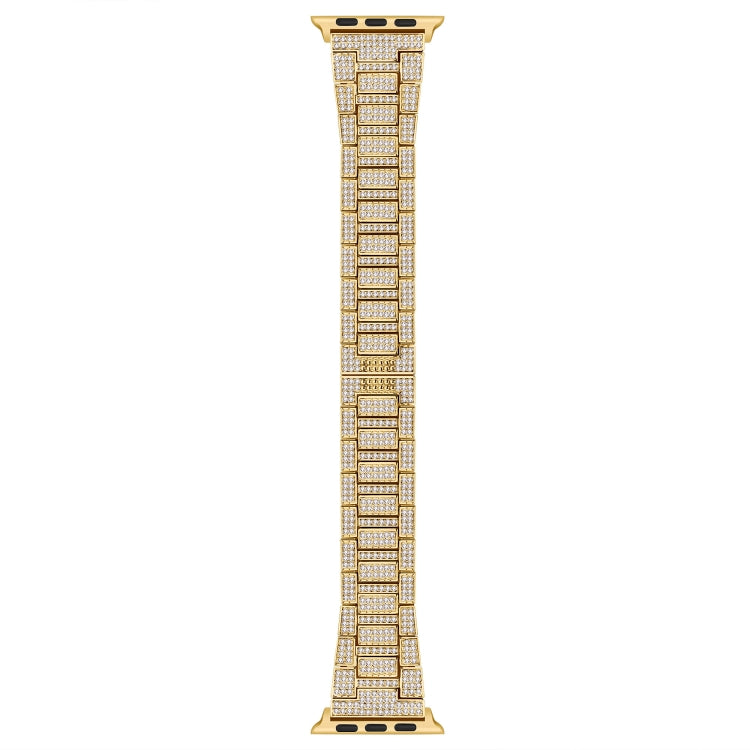 Cinturino in metallo con diamanti per la serie Apple Watch, 7 45mm / 6&SE&5&4 44mm / 3&2&1 42mm, 7 41mm / 6&SE&5&4 40mm / 3&2&1 38mm