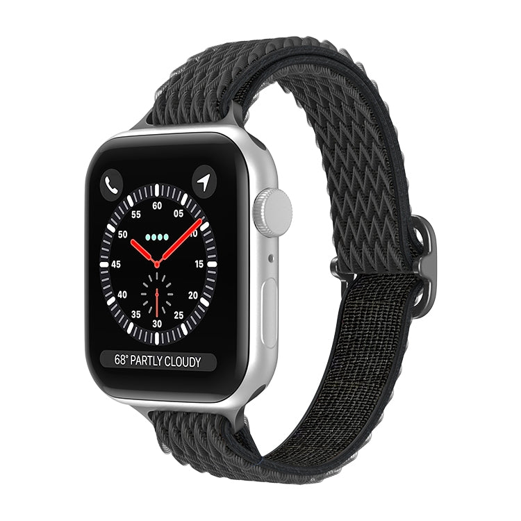 Cinturino in nylon a vita piccola Wave per Apple Watch Series, 7 45mm / 6&SE&5&4 44mm / 3&2&1 42mm, 7 41mm / 6&SE&5&4 40mm / 3&2&1 38mm