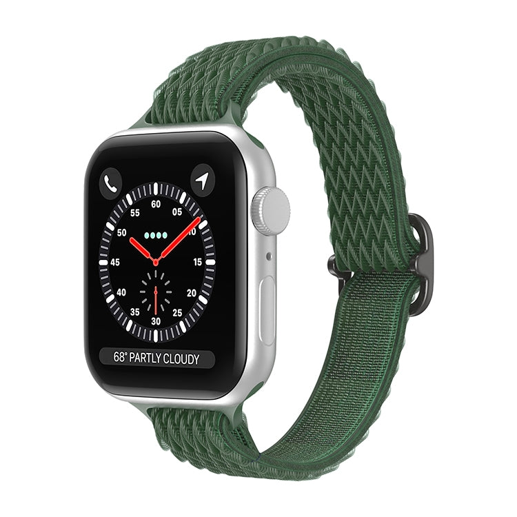 Cinturino in nylon a vita piccola Wave per Apple Watch Series, 7 45mm / 6&SE&5&4 44mm / 3&2&1 42mm, 7 41mm / 6&SE&5&4 40mm / 3&2&1 38mm
