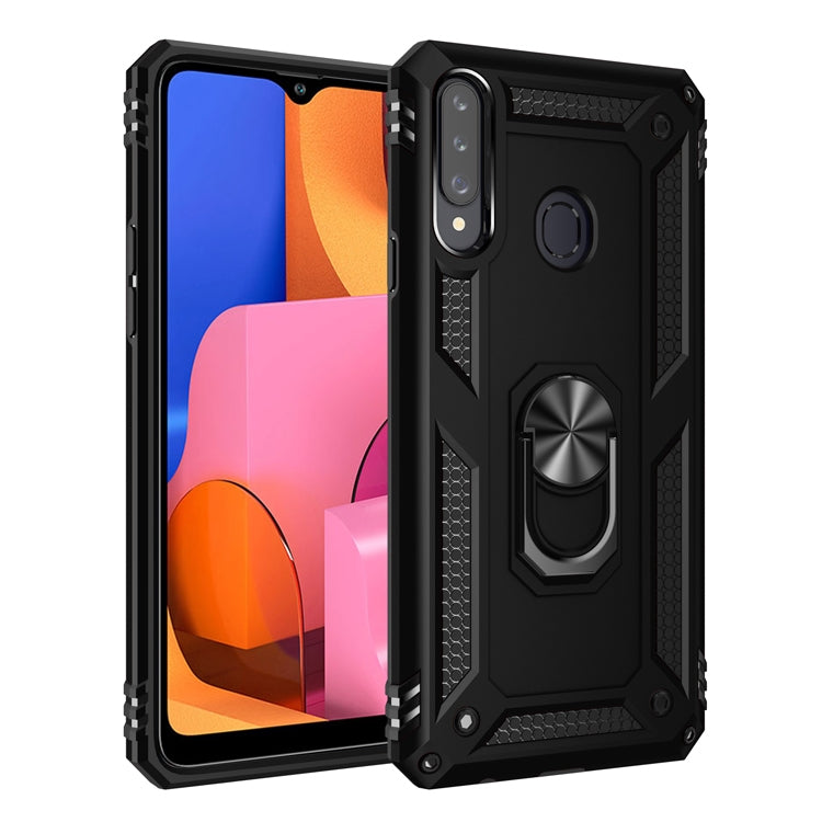Custodia protettiva antiurto in TPU + PC con supporto girevole a 360 gradi, For Galaxy A41, For Huawei P40, For Huawei P40 Lite, For Huawei P40 Pro, For Galaxy A20s
