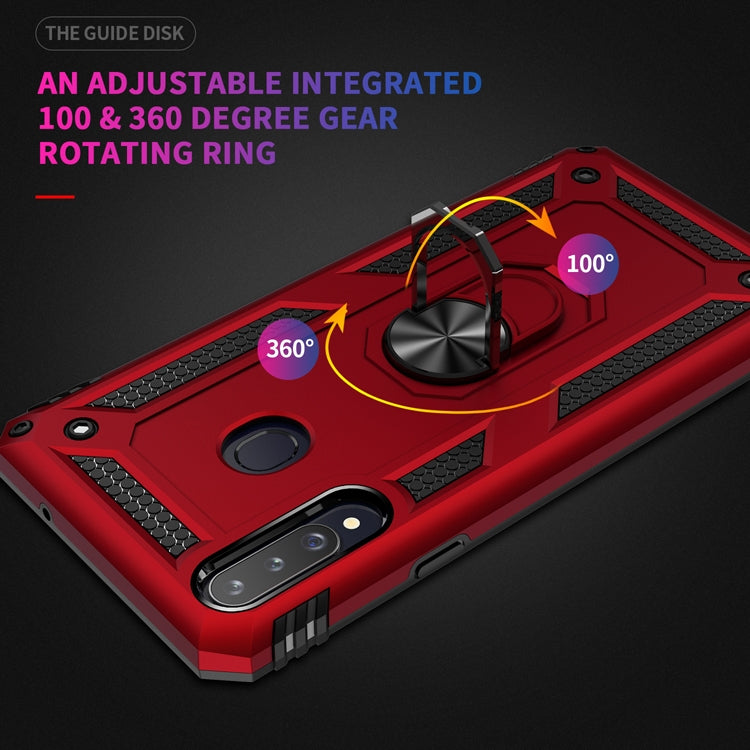 Custodia protettiva antiurto in TPU + PC con supporto girevole a 360 gradi, For Galaxy A41, For Huawei P40, For Huawei P40 Lite, For Huawei P40 Pro, For Galaxy A20s