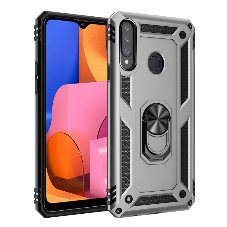 Custodia protettiva antiurto in TPU + PC con supporto girevole a 360 gradi, For Galaxy A41, For Huawei P40, For Huawei P40 Lite, For Huawei P40 Pro, For Galaxy A20s