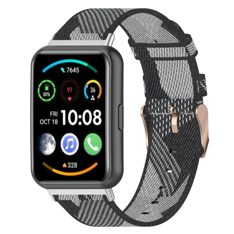 Cinturino in tessuto di nylon, For Huawei Watch Fit 2