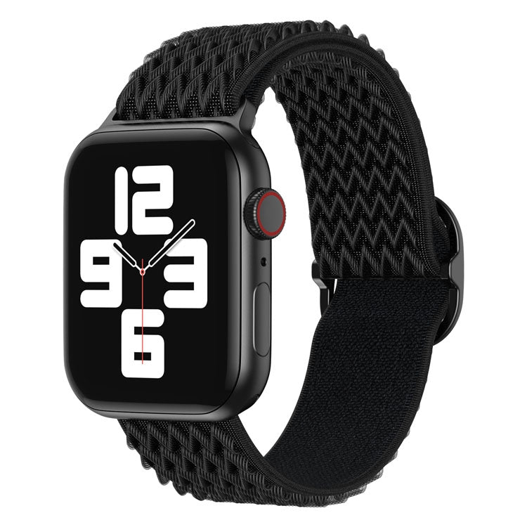 Cinturino in nylon Wave per la serie Apple Watch, 7 45mm / 6&SE&5&4 44mm / 3&2&1 42mm, 7 41mm / 6&SE&5&4 40mm / 3&2&1 38mm