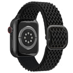 Cinturino in nylon Wave per la serie Apple Watch, 7 45mm / 6&SE&5&4 44mm / 3&2&1 42mm, 7 41mm / 6&SE&5&4 40mm / 3&2&1 38mm