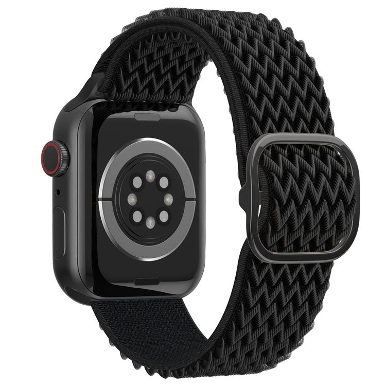 Cinturino in nylon Wave per la serie Apple Watch, 7 45mm / 6&SE&5&4 44mm / 3&2&1 42mm, 7 41mm / 6&SE&5&4 40mm / 3&2&1 38mm