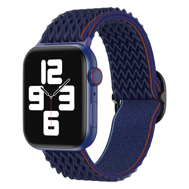 Cinturino in nylon Wave per la serie Apple Watch, 7 45mm / 6&SE&5&4 44mm / 3&2&1 42mm, 7 41mm / 6&SE&5&4 40mm / 3&2&1 38mm