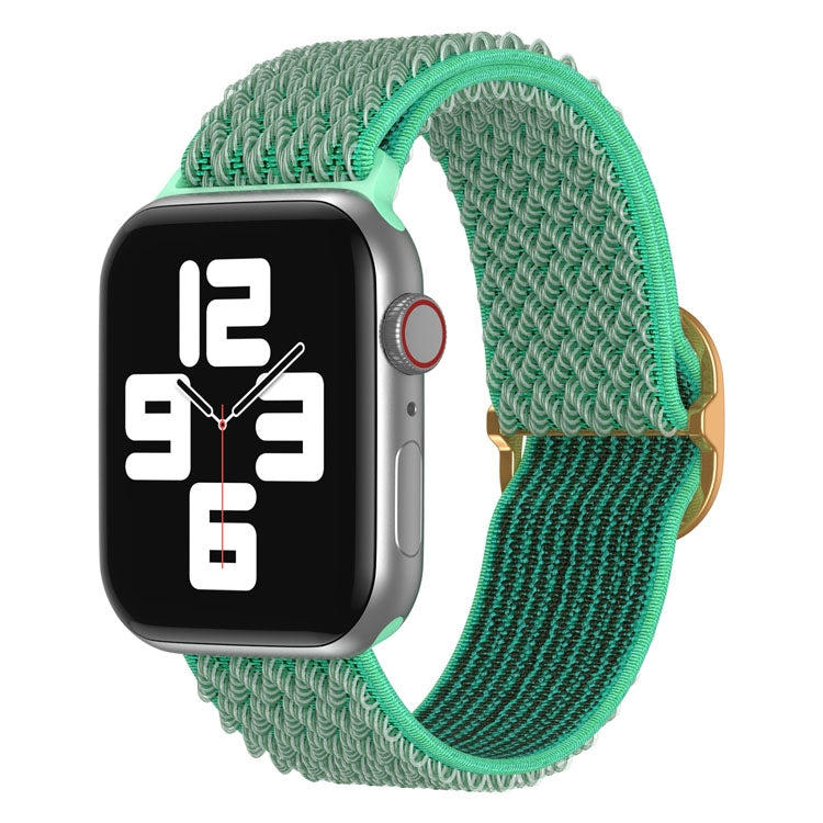 Cinturino in nylon Wave per la serie Apple Watch, 7 45mm / 6&SE&5&4 44mm / 3&2&1 42mm, 7 41mm / 6&SE&5&4 40mm / 3&2&1 38mm