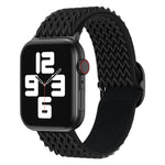 Cinturino in nylon Wave per la serie Apple Watch, 7 45mm / 6&SE&5&4 44mm / 3&2&1 42mm, 7 41mm / 6&SE&5&4 40mm / 3&2&1 38mm