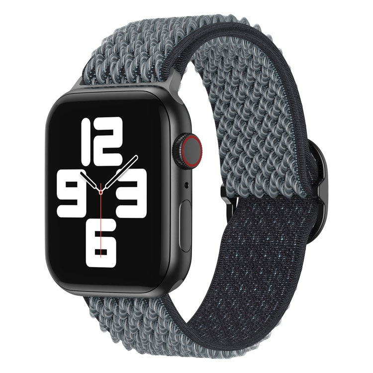 Cinturino in nylon Wave per la serie Apple Watch, 7 45mm / 6&SE&5&4 44mm / 3&2&1 42mm, 7 41mm / 6&SE&5&4 40mm / 3&2&1 38mm