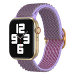 Cinturino in nylon Wave per la serie Apple Watch, 7 45mm / 6&SE&5&4 44mm / 3&2&1 42mm, 7 41mm / 6&SE&5&4 40mm / 3&2&1 38mm