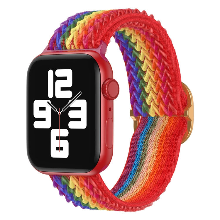 Cinturino in nylon Wave per la serie Apple Watch, 7 45mm / 6&SE&5&4 44mm / 3&2&1 42mm, 7 41mm / 6&SE&5&4 40mm / 3&2&1 38mm