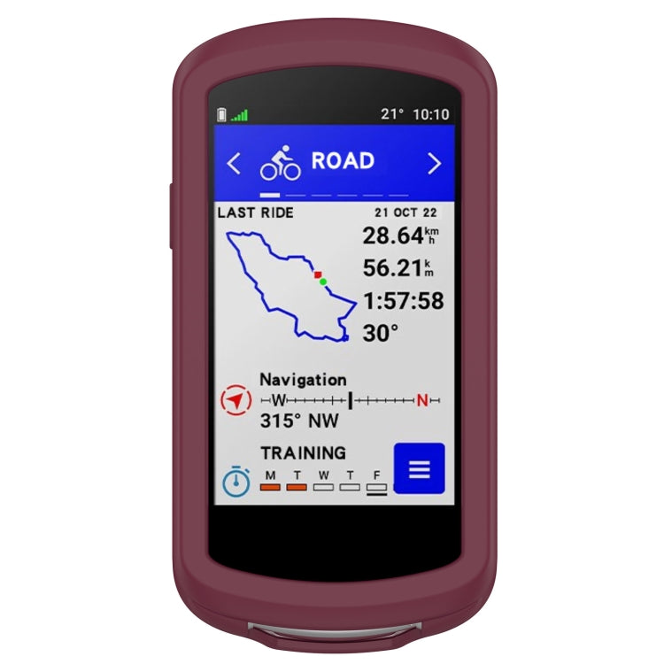 Custodia in silicone per cronometro con copertura posteriore completa, For Garmin Edge 1040