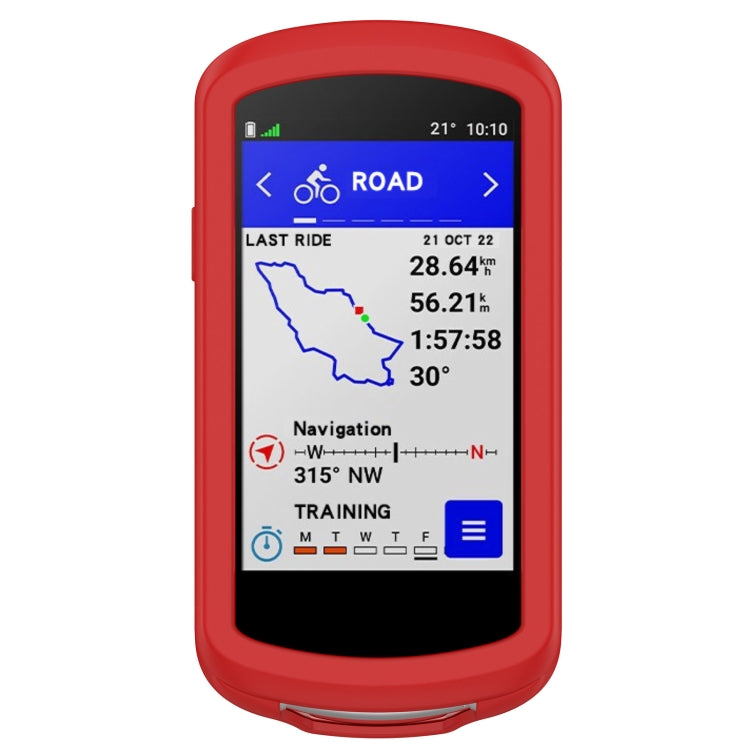 Custodia in silicone per cronometro con copertura posteriore completa, For Garmin Edge 1040