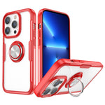 Custodia TPU trasparente con anello per iPhone 14 Pro