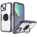 Custodia TPU trasparente con anello per iPhone 14 Pro