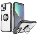 Custodia TPU trasparente con anello per iPhone 14 Pro