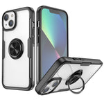 Custodia TPU trasparente con anello per iPhone 14 Pro