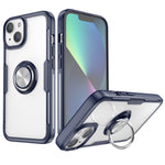 Custodia TPU trasparente con anello per iPhone 14 Pro