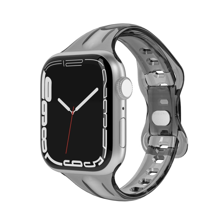 Cinturino in TPU con 8 fibbie per la serie Apple Watch, 7 45mm / 6&SE&5&4 44mm / 3&2&1 42mm, 7 41mm / 6&SE&5&4 40mm / 3&2&1 38mm