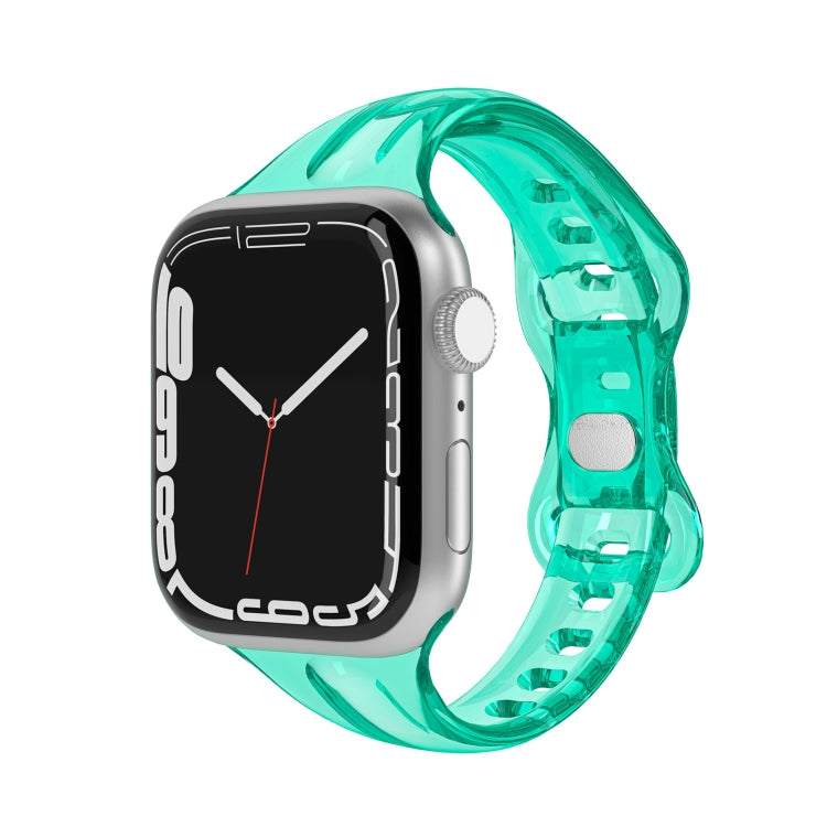 Cinturino in TPU con 8 fibbie per la serie Apple Watch, 7 45mm / 6&SE&5&4 44mm / 3&2&1 42mm, 7 41mm / 6&SE&5&4 40mm / 3&2&1 38mm