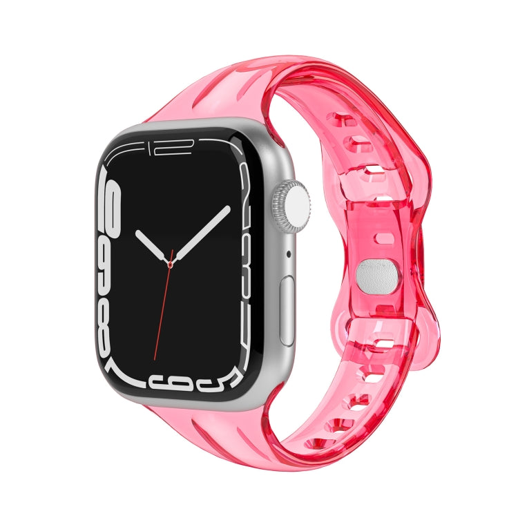 Cinturino in TPU con 8 fibbie per la serie Apple Watch, 7 45mm / 6&SE&5&4 44mm / 3&2&1 42mm, 7 41mm / 6&SE&5&4 40mm / 3&2&1 38mm