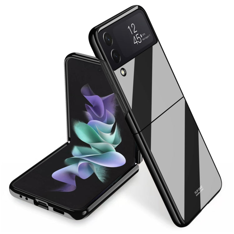 Custodia protettiva per telefono con vernice brillante per pianoforte, For Samsung Galaxy Z Flip4