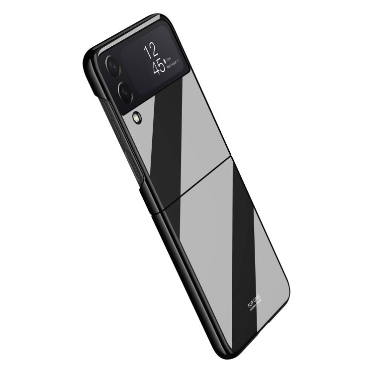 Custodia protettiva per telefono con vernice brillante per pianoforte, For Samsung Galaxy Z Flip4
