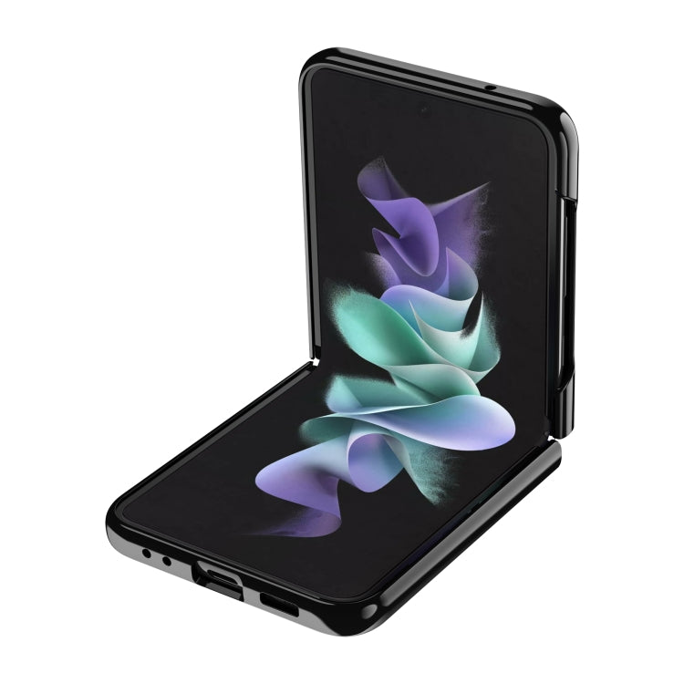 Custodia protettiva per telefono con vernice brillante per pianoforte, For Samsung Galaxy Z Flip4