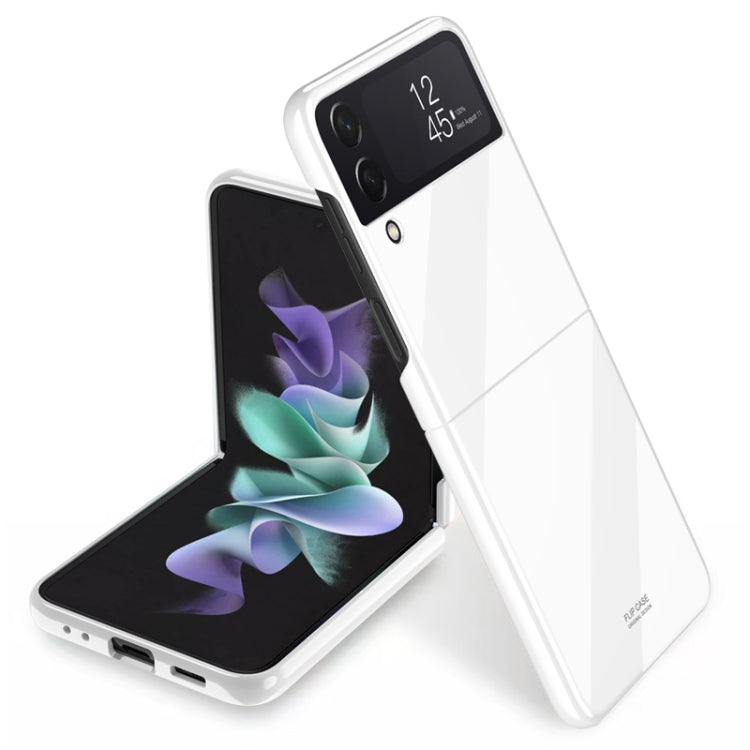 Custodia protettiva per telefono con vernice brillante per pianoforte, For Samsung Galaxy Z Flip4