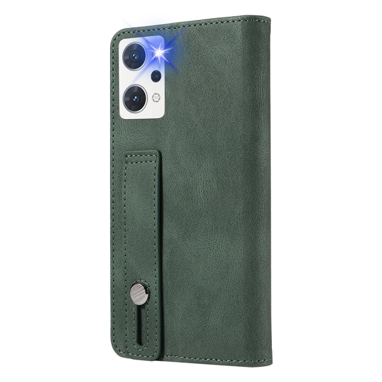 Custodia per telefono in pelle magnetica con cinturino, For OPPO Reno7 A, For Samsung Galaxy A33, For Samsung Galaxy S21 5G, For Samsung Galaxy S21 FE 5G