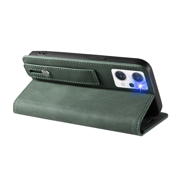 Custodia per telefono in pelle magnetica con cinturino, For OPPO Reno7 A, For Samsung Galaxy A33, For Samsung Galaxy S21 5G, For Samsung Galaxy S21 FE 5G